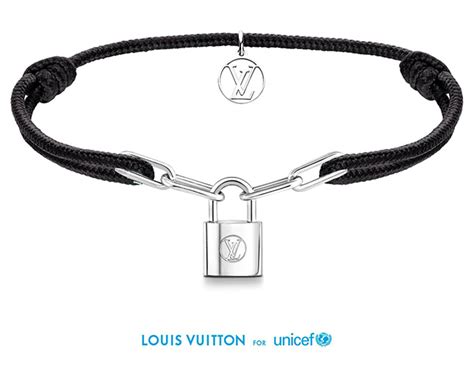 lockheart bracelet louis vuitton|louis vuitton unicef bracelet price.